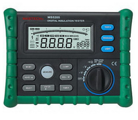 MASTECH MS5205 Digital Insulation Tester and Megger