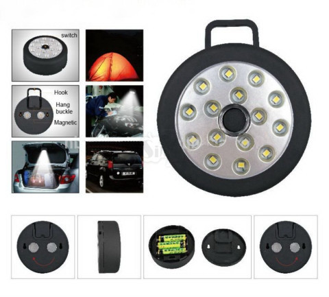 چراغ اضطراری 15 اس ام دی مگنتی و آهنربا دار مدل تایر ماشین