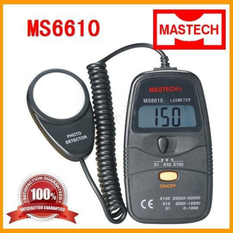 نورسنج یا لوکس متر دیجیتال مستچ مدل  ام اس6610