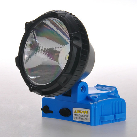 چراغ قوه هدبندی یا سربندی معدنی شارژی ضدآب 1 واتی مارک دی پی مدل 759