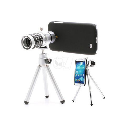 لنز تلسکوپی 12 ایکس مخصوص گوشی موبایل سامسونگ گالکسی اس 4 و اس 5