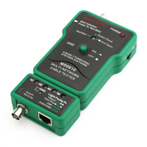 تستر کابل شبکه و بی ان سی مستچ مدل 6810