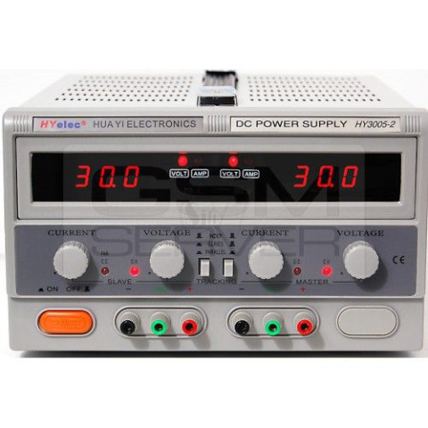 Double DC Power Supply Mastech HY3005-2 ( 2*0-30V