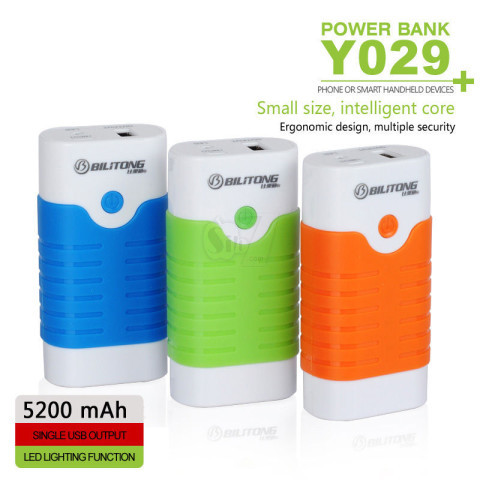پاور بانک 5200 میلی آمپری چراغ قوه دار بیلی تانگ مدل 029