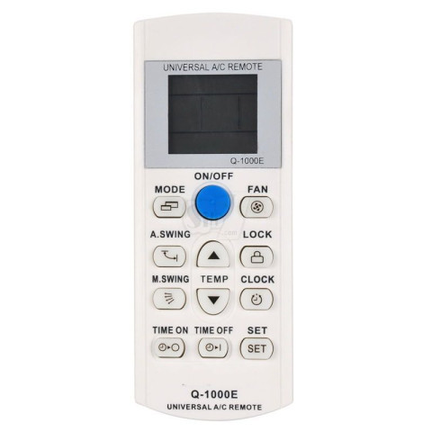 Universal AIR Conditioner remote controller - Q-1000E