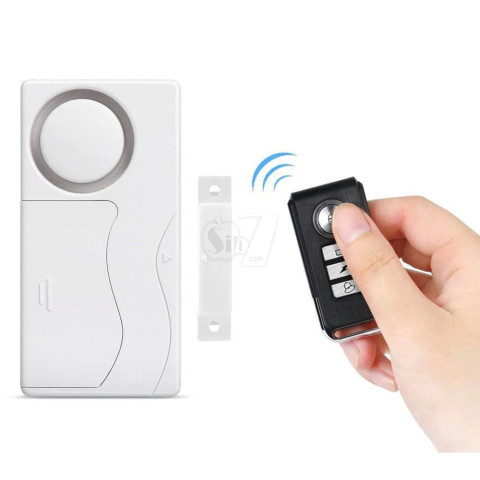 Anti Theft Window Door Open Magnetic Sensor Burglar Alarm with Remote Control