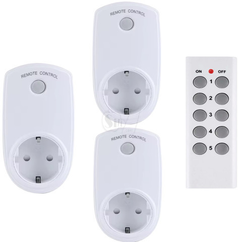 پریز کنترل دار سه تایی جدید