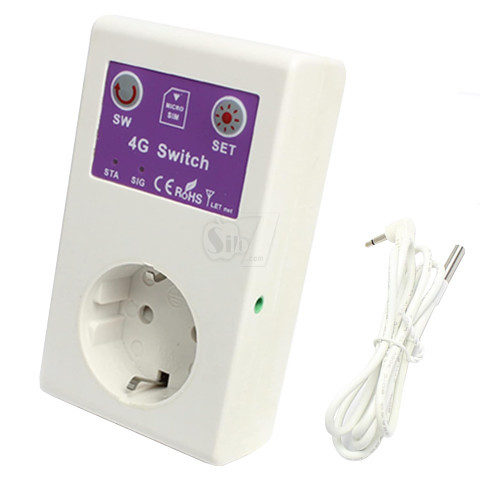 پریز پیامکی تک خروجی SC1-WLTE-TVC