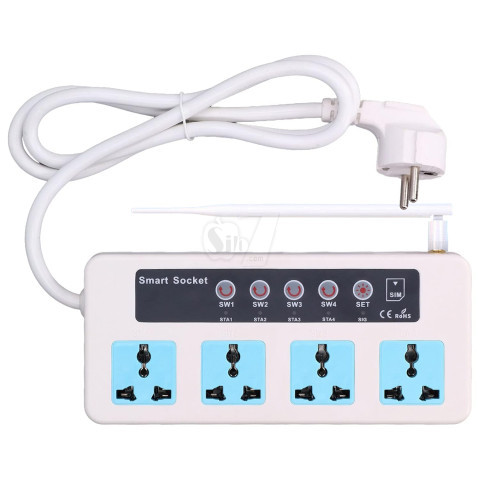 پریز پیامکی چهارخروجی مدل SC4-GSM-T