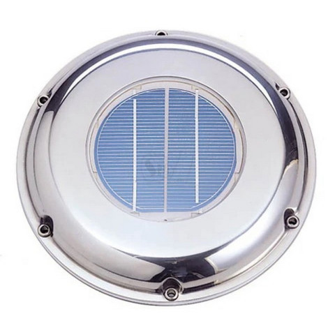 GSF-212S LOW PROFILE AUTOMATIC STAINLESS STEEL SOLAR FAN VENTILATOR