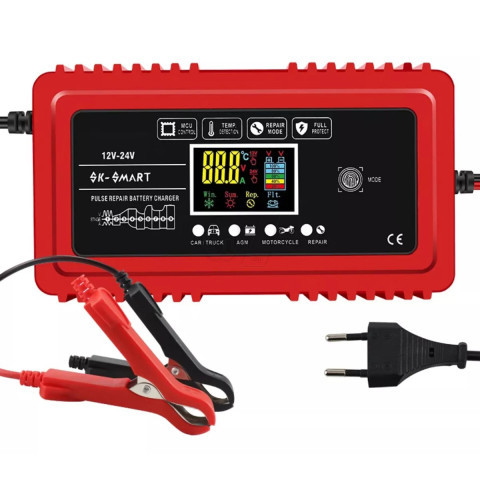 SK-SMART SK-300 12V-24V 9 Stage Smart Battery Charger