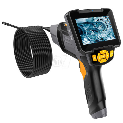 Inskam 112-2 model 720p 4.3 inch Screen Handheld Dual Lens Endoscope Camera