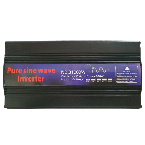NBQ1000W Pure Sine Wave Power Inverter DC 12V to AC220V