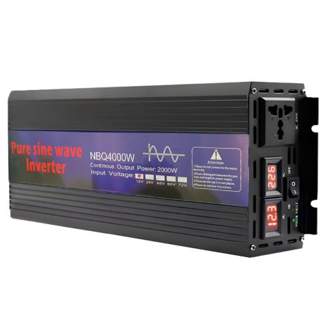 NBQ4000W Pure Sine Wave Power Inverter DC 12V to AC220V
