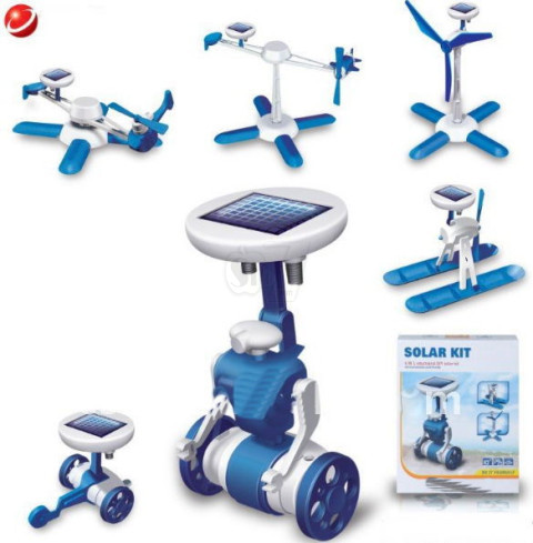 روبات 6 کاره دو چرخ خورشیدی