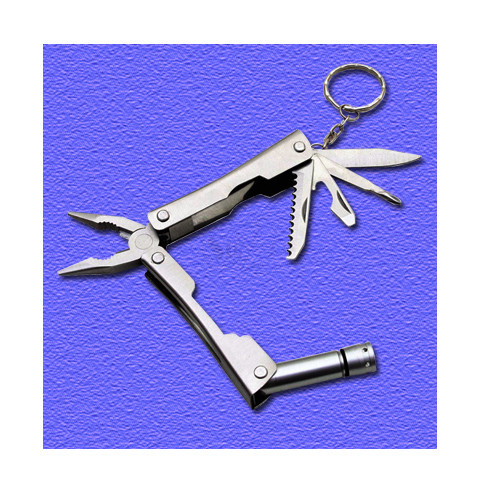 Mini Metal Plier with Flashlight 125