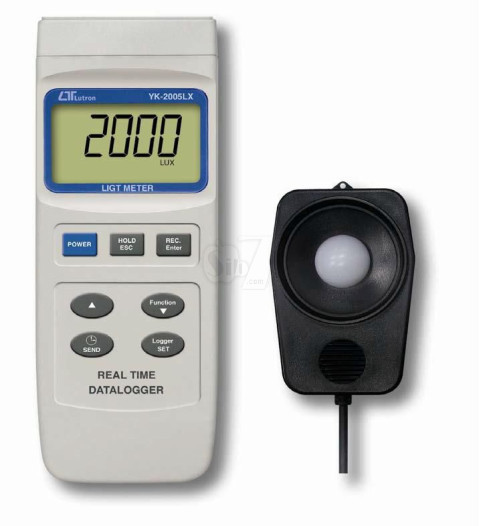 Light Meter, Real Time Datalogger -  Lutron YK-2005LX