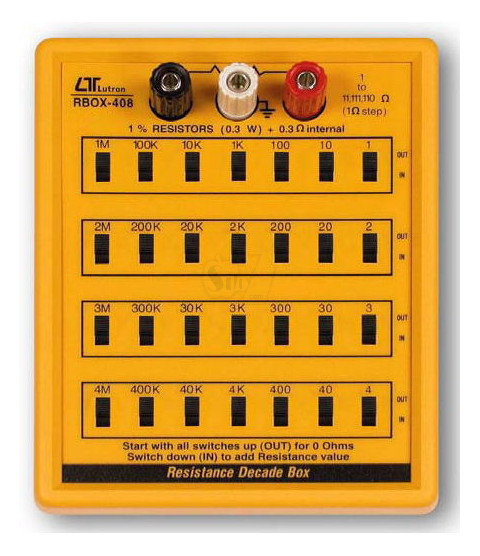 Resistance Decade Box LUTRON RBOX-408