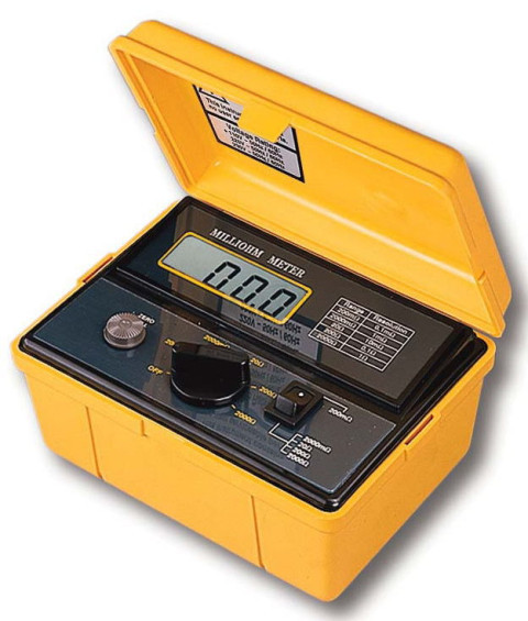 MILLIOHM Meter LUTRON MO-2001