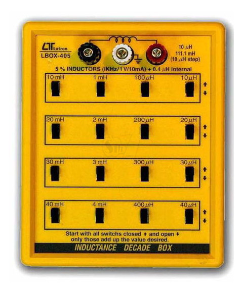 Inductance Decade Box LUTRON LBOX-405