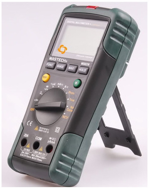 Mastech MS8236 Digital LCD Network Multimeter + Cable Tester/ Auto-ranging Digital Multimeter