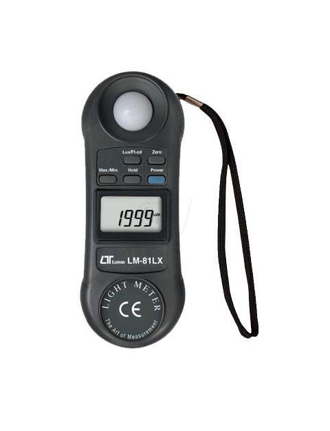 Mini portable Light Meter Illuminometer Lux Meter IL luminance LUTRON LM-81LX