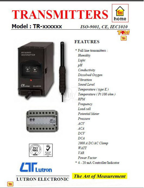 VAR TRANSMITER LUTRON TR-VAT