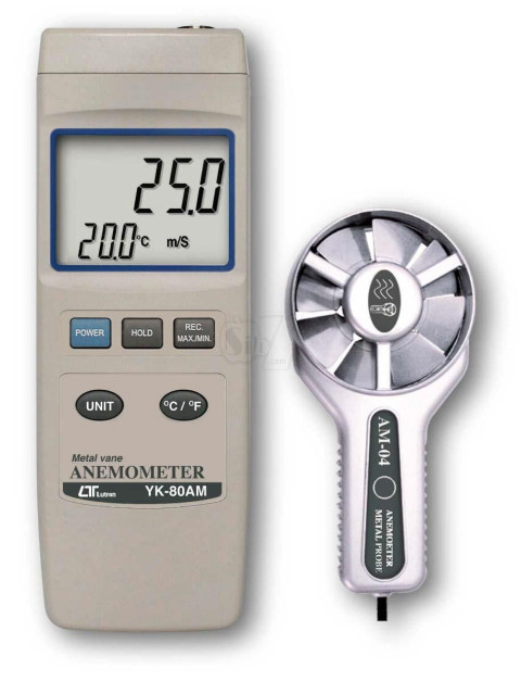 Anemometer (Metal Vane) LUTRON YK-80AM