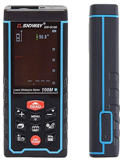 متر لیزری سندوی مدل SW-S100