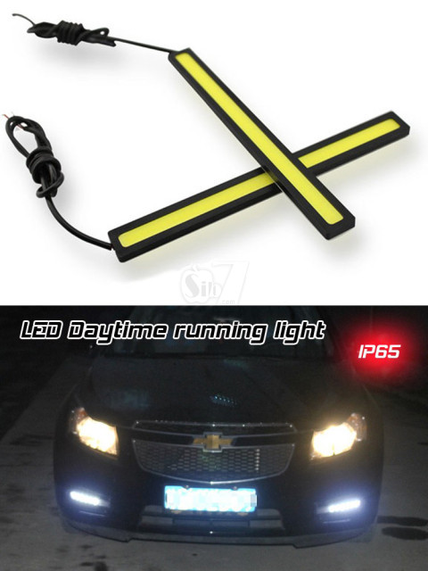 چراغ دی لایت ضد آب ماشینی خطی دوبل 12 واتی سی او بی فوق روشن