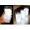 Colorful Glowing Milk Cup Decor with Auto-On RGB LED (3*AAA)