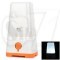 YAGE YG-5533 Rechargeable 800mAh 16-LED Electronic Camping Lamp - White + Orange (AC 110~220V)