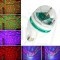 3 Colors LED Full Color Rotating Lamp Stage Light with Screw Cap Lamp stand