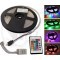 SMD3528 60LEDs/m 5 meter Full Pack RGB LED Strip with remote control