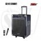  SZ-D1200BT CONCORD 2000w Portable Active Speakers with Wireless MIC , Bluetooth Connectivity and FM Radio