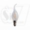 لامپ ال ای دی رشته ای 2 واتی شمعی اشکی شفاف سری جدید فوق کم مصرف با رتبه انرژی آ++