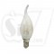 4W Opaque glass LED Filament Candle shape Bulb Light , New Technology and Wide Beam Angle