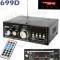 AK-699D USB SD FM MP3 Hi-Fi Stereo Audio Power Amplifiers With Remote Control