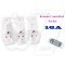 RCS-K09 Function Set 3 pcs switching Remote Controlled wireless Sockets