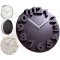 LX-6100 3D Big Modern Contemporary Round Quartz Analog Wall Clock