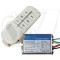 QH-807 Wireless 4 Channels Remote Control Metal Box Switch with Remote Control