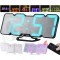 Modern 3D Segment Colorful Digital LED Clock With Remote Control