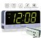 DIGITIME Large Digital LED Alarm Clock