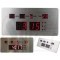 TL-2510A LED Table and Wall Clock with Aluminum Case
