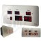 TL2011A Digital Alarm Wall Clock with Stainless Steel Coating