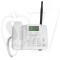 White F317 GSM Fixed Wireless Desktop Landline Telephone