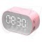 S15 Wireless Card Bluetooth Speaker and Mini Digital Alarm Clock