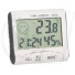 DC102 LCD Digital Thermometer Hygrometer with Clock and Magnetic