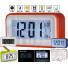 CASIO New Light Sensor Digital Alarm LCD Clock with Calendar and Thermometer