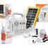 Kamisafe KM-915 Multi function Solar Power Kit with FM Radio, Bluetooth, Flash and SD card Mp3 Player